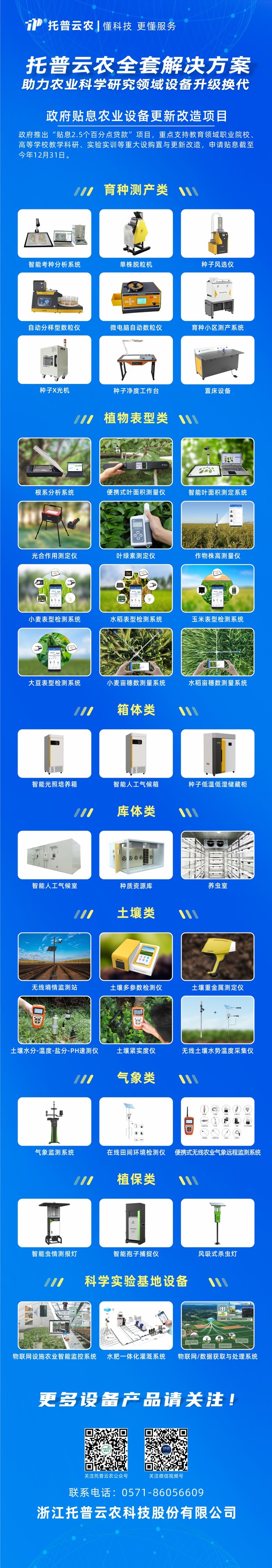 科學儀器財政貼息貸款來襲,托普云農助力設備更新改造